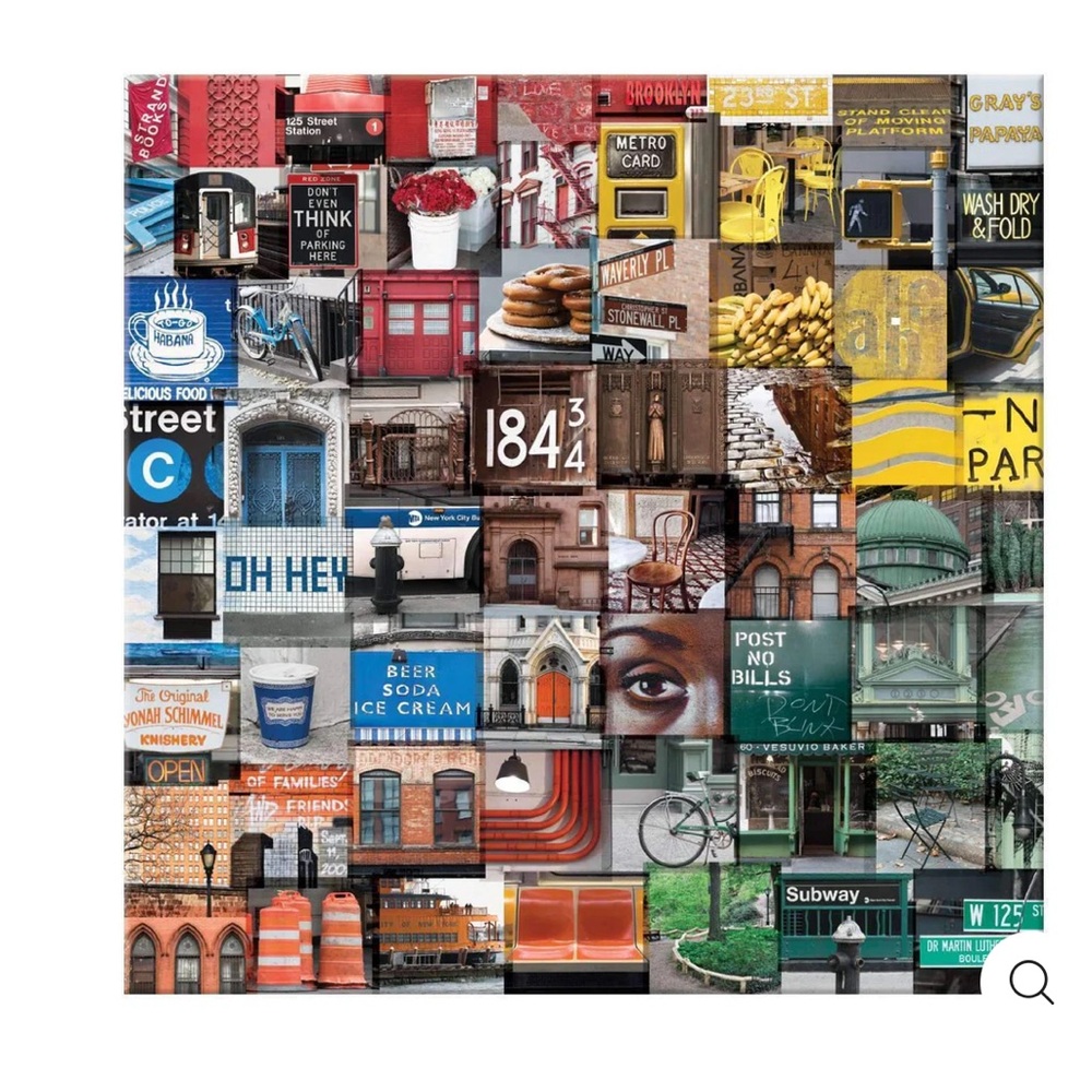 500 piece puzzle New York in Color by Galison
